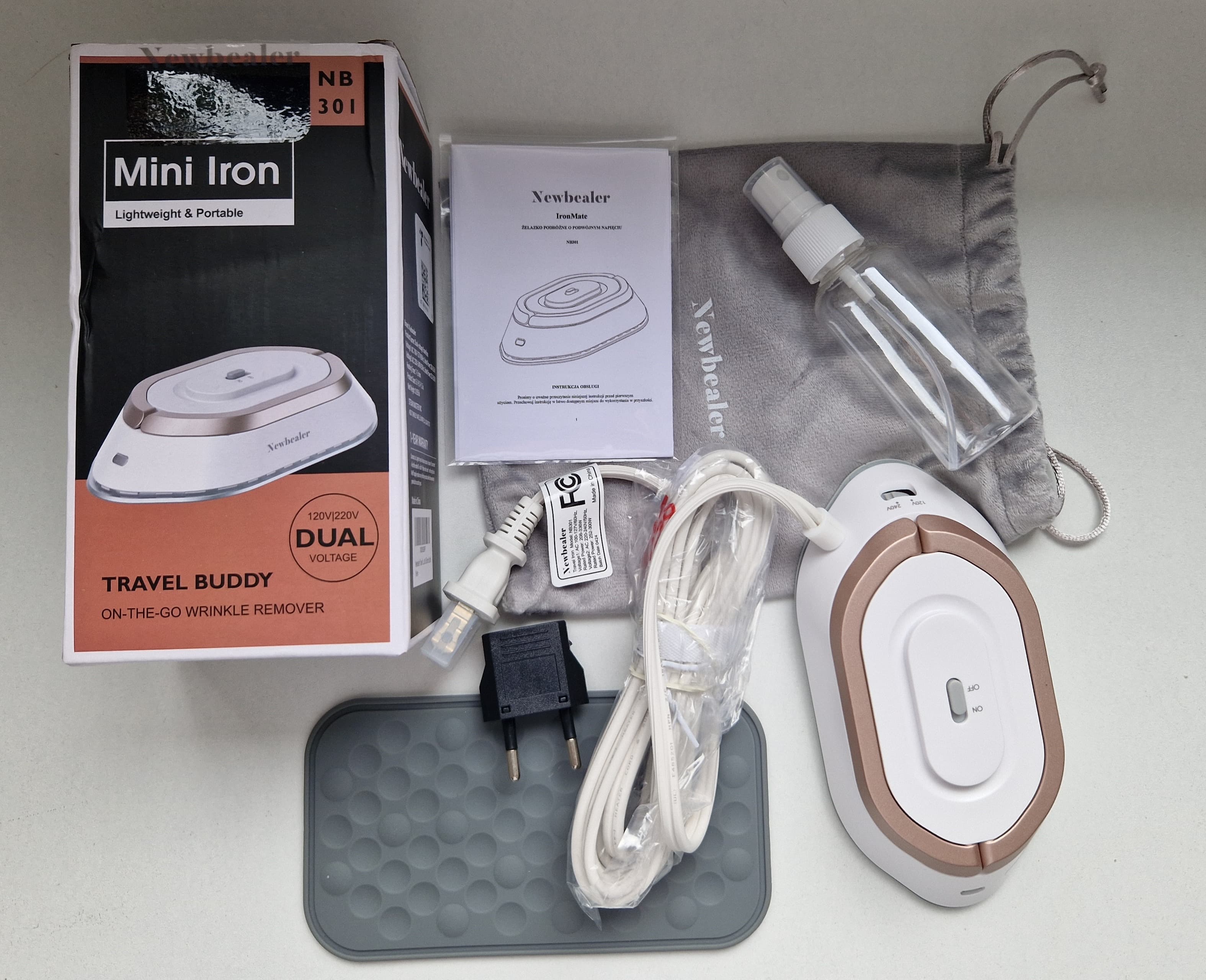 IronMate - mini żelazko turystyczne edycja 2025